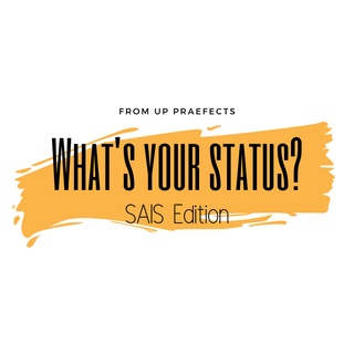 What's your status? SAIS Edition Stickers