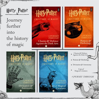 Harry POTTER THE HISTORY Off MAGIC Sticker | A JOURNEY THROUGH | Jk ROWLING