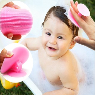Face Wash Brush Silicone Makeup Brush Cleansing Beauty Exfoliating Artifact Baby Shampoo Bath Brush Silicone Cleaning Brush