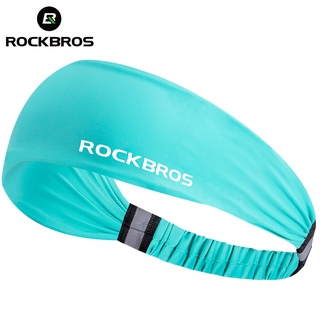 ROCKBROS Sport Headband Cycling Running Sweatband Fitness Yoga Gym Headscarf Sweat Hair Band Bandage