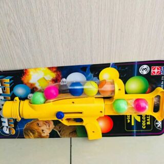 Ball shooter with 7 colored ball funny games