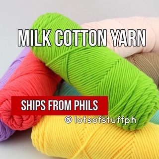 Milk Cotton 100g Yarn Crochet Knit Part 3