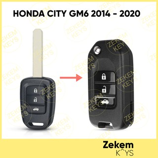 🇵🇭COD Honda city GM6 2014 - 2019 flip key kit