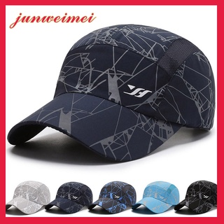 Net hat men tie-dye printed thin middle-aged and old youth baseball caps outdoor leisure sports sunscreen cap