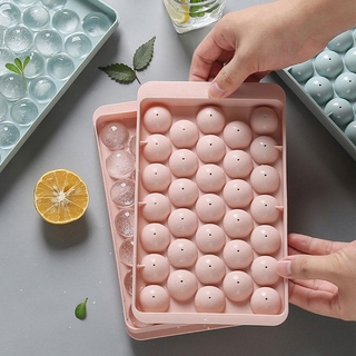 18/33 Grids Conical / Round Molds Ice Tray 3D Round Ice Ice Use Home Ice Party Cream Makers O2C7