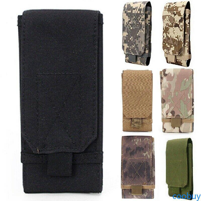 Mens Tactical Molle Pouch Belt Waist Cell Phone Bum Portable Camouflage