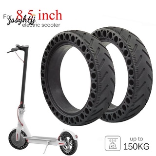 ins8.5 inch Electric Scooter Honeycomb Shock Solid Tires Durable Rubber Solid Tires for Xiaomi M365/