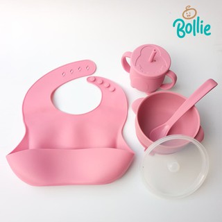 Bollie Baby Dunn Premium Silicone Starter Feeding Set (6)