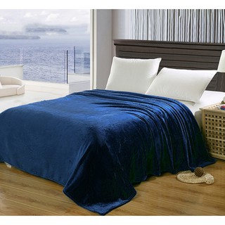 [COD] Good quality Comfortable double size soft kumot microfiber blanket 150x200cm (9)