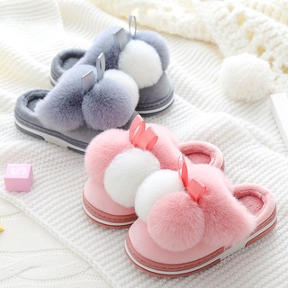 Children Cotton Slippers Girls Autumn Winter Baby Warm Pack With Winter Shoes Girls Princess