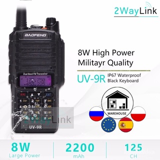 UV-9R Plus Antenna Baofeng 8W Radio 10 KM Waterproof IP67 Walkie Talkie 10KM UV 9R UV-XR GT-3WP UV-5