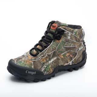 NEW Camo Tactical Boots Men Waterproof Military Tactical Boots Outdoor Combat Shoes Trekking