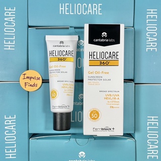 Heliocare 360 Gel Oil Free Dry Touch sunscreen SPF50 50ml (1)