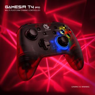 Original GameSir T4 Pro Bluetooth 2.4 GHz Wireless Game Controller with USB receiver for Nintendo Switch / iOS / Android / Windows PC