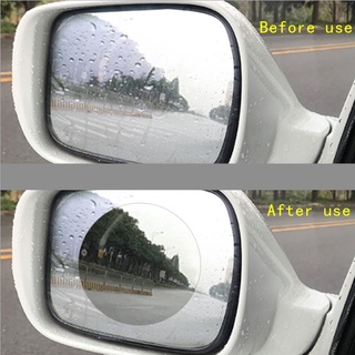 ∏❁【COD】2pcs Oval/round Car Rainproof Anti-flog Rearview Mirror Protective Film Car Accessory