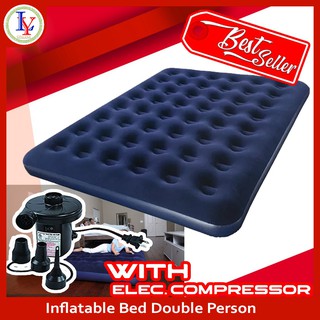 Inflatable Bed Double Person With Electric Compressor OEM