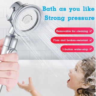 3-gear pressurized Showerheads shower head hand-held water-saving shower head