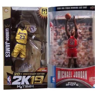 NBA Michael Jordan Lebron James 20th Anniversary Edition figure 1/12