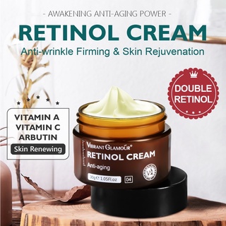 Natural Retinol Anti Aging Whitening Face Cream Remove Wrinkle Fades Fine Lines Skin Care 30g (2)