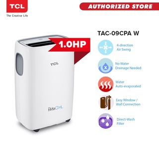 TCL TAC-09CPA/W 1.0 hp Portable Aircon (White)