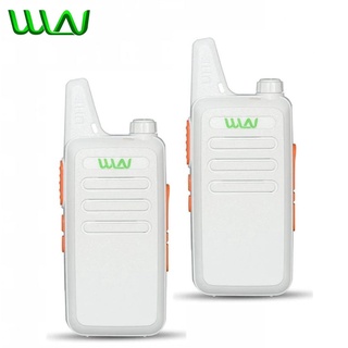 BUY 1 TAKE 1 WLN KD-C1 5W UHF 16 Channel Two-Way Walkie Talkie Radio (White)