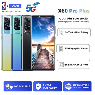 VIVO X60 Pro Plus 8GB+256GB 5G Smartphone Original Cellphone Big Sale Android Gaming Mobile Phone