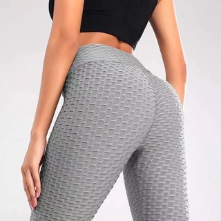 Womens Yoga Gym Anti-Cellulite Compression Leggings Butt Lift Elastic Pants