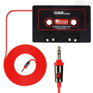 [FF86]Car Cassette Adapter 3.5MM AUX Male Connector Car Cassette Tape Converter for CD MP3 Player