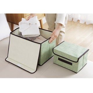 Dustproof multifunctional large Oxford fabric Foldable Storage Box Organizer with lid Basket Clothes