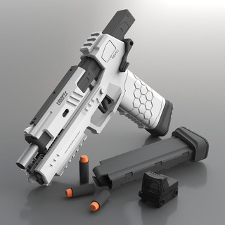 Toy Guns Gecko Pistol New Blaster Model Manual Plastic Armas Handgun For Boys Shooting Kids Adults 0