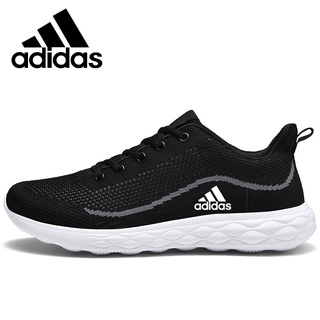 New Adidas Shoes Running Shoes Men's Sports Shoes Comfortable Breathable Mesh Women's Shoes Casual Fashion Shoes Large Size Jogging Shoes Training Shoes Couple Shoes Footwear 38-46