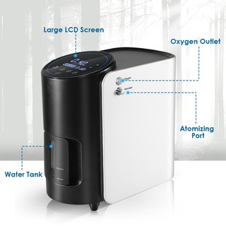 AUPORO O2 Oxygen Concentrator Portable Medical Household Oxygen Making Machine Oxygen Generator No B