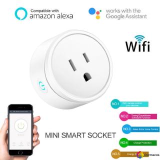 【COD】 Wireless Smart Home Power Remote Control Socket WiFi Smart Timer Plug US Plug
