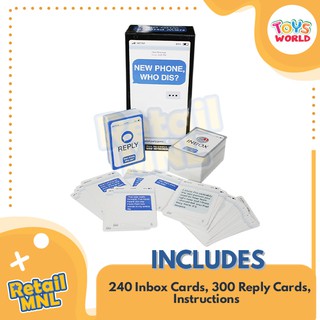 Retailmnl NEW PHONE WHO DIS? Card Game from the Creators of What Do You Meme Kids Toys For Boys Kids