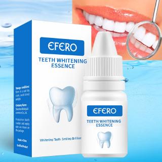 EFERO Teeth Whitening Essence Powder Oral Hygiene White Teeth Whitener Serum Removes Plaque Stains Tooth Bleaching