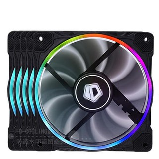 ❏✗✓5 VRGB IDCOOLING ZF12025 fan AURA support motherboard synchronous case fans pack mail