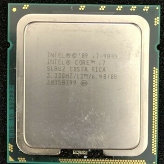 Intel Core I7-980X Extreme Processor 3.33GHz 12MB 6-Core SLBUZ LGA1366 CPU Processor Desktop Processor,PC Computer Processor