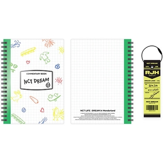 NCT DREAM - Commentary book + Luggage Tag [NCT LIFE: DREAM in Wonderland]