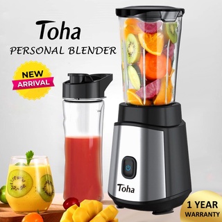 Juicer Blender Toha Electric Fruit Stainless Steel Juice Extractor 600ml/570ml Dual Use Blending Cup