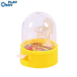 Playboy Mini Basketball Game Machine Cute Handheld Finger Ball Relieve Stress Toys for Kids