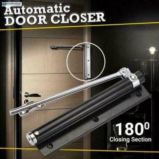 Automatic Door Self-Closing Hinge Mute Easy to Rebound No slotting Punching Free Door Closer