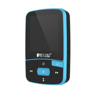 RUIZU X50 Mini Clip 8GB Sport Bluetooth MP3 Player with Screen Support FM,Recording,E-Book,Pedometer