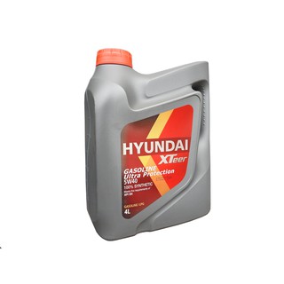 Hyundai Xteer Gasoline Ultra Protection SN/GF-5 5W40 100% Fully-Synthetic Gasoline Engine Oil (4L)