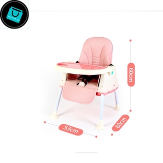 【Warranty 1 Year】COD High Chair Baby 3in1cod Table and Chair for Kids Set with Wheels
