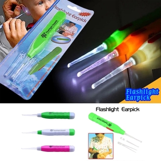 LED Flashlight Earpick for Ear Wax Remover And Cleaner, Ear Cleaning Tools For Kids And Adults