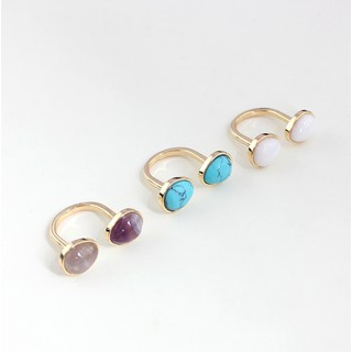 New product recommendation European and American foreign trade jewelry natural stone inlaid amethyst