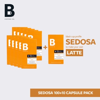 B Coffee Co. 10+1 FREE Packs of Sedosa Latte Nespresso Compatible Coffee Capsules (1)