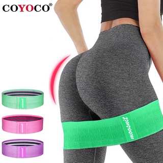COYOCO Resistance Bands Fitness Booty Bands Hip Circle Fabric Fitness Expander Elastic Band for Home