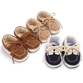 【Ready Stock】☋✆Cute Baby Boy Cool Style Stitching Straps Soft Bottom Non-slip Casual Shoes