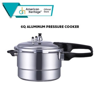 Appliances✽American Heritage 6Q, 5.6L Aluminum Pressure Cooker AHPC